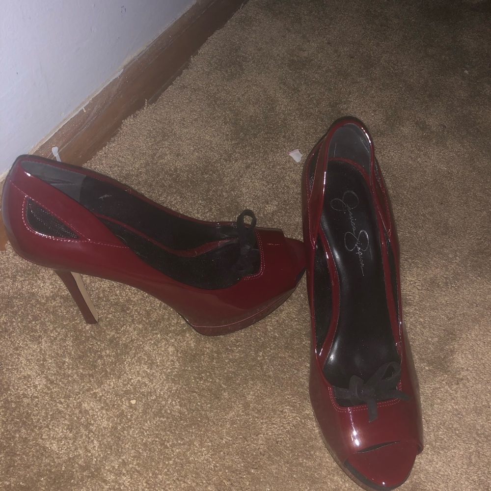 Jessica Simpson Red Heels